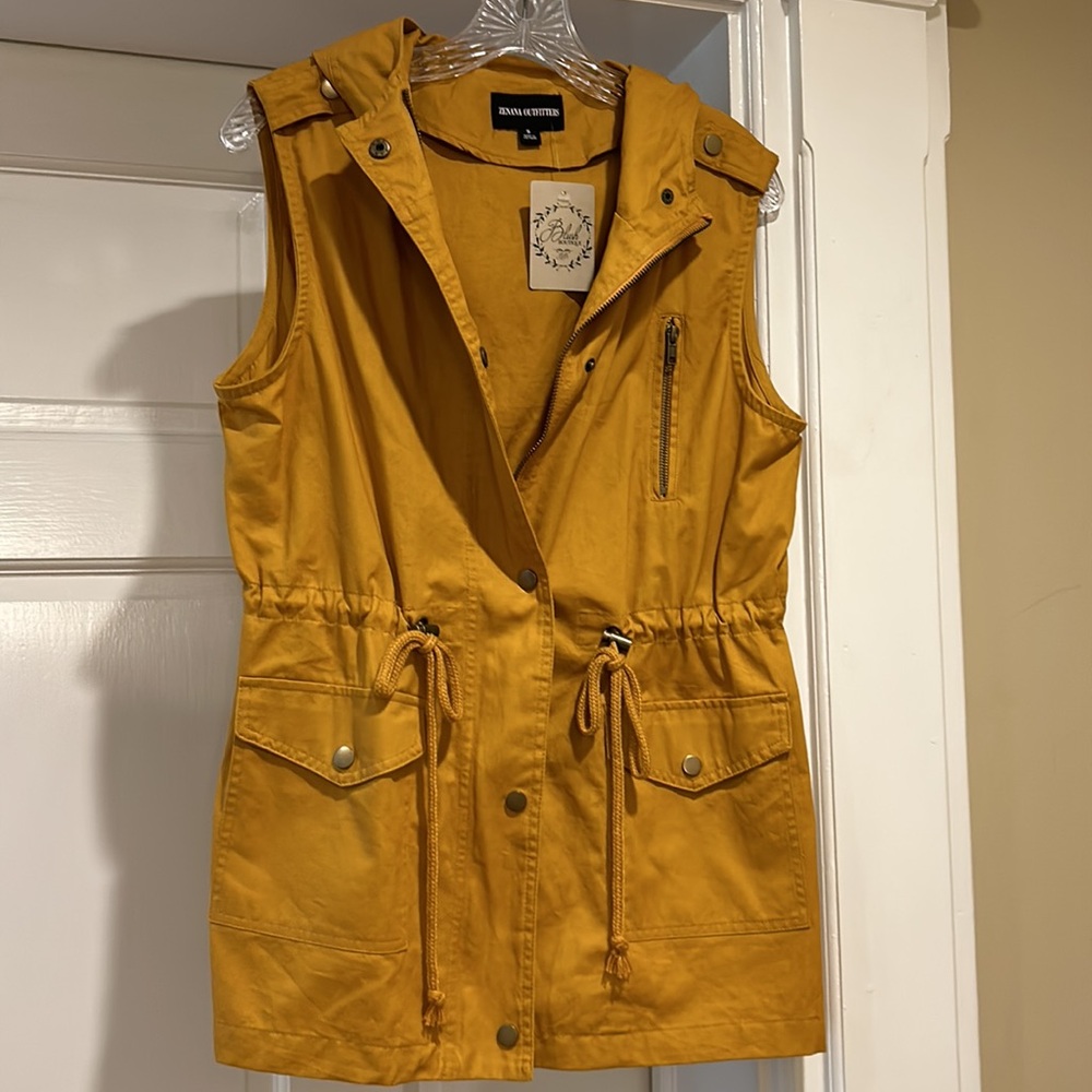 Zenana Outfitters Utility Vest. Small. New with tags - Picture 17 of 17